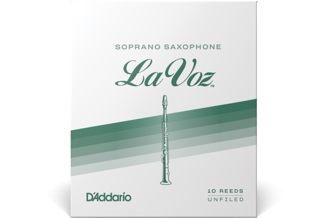 Ancie pentru Saxofon Sopran Daddario Woodwinds La Voz Soprano Saxophone Medium Soft 