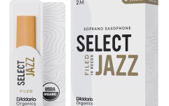 Ancie pentru Saxofon Sopran Daddario Woodwinds Organic Select Jazz Filed Soprano Saxophone 2 Medium 