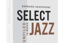 Ancie pentru Saxofon Sopran Daddario Woodwinds Organic Select Jazz Unfiled Soprano Saxophone 2 Hard 