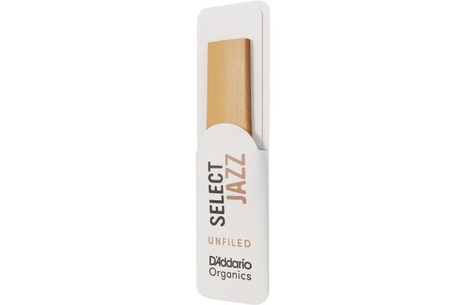 Ancie pentru Saxofon Sopran Daddario Woodwinds Organic Select Jazz Unfiled Soprano Saxophone 3 Hard 