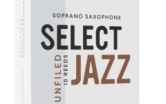 Ancie pentru Saxofon Sopran Daddario Woodwinds Organic Select Jazz Unfiled Soprano Saxophone 3 Medium 