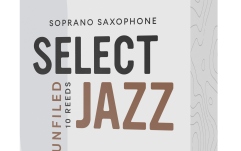 Ancie pentru Saxofon Sopran Daddario Woodwinds Organic Select Jazz Unfiled Soprano Saxophone 4 Hard 