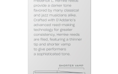 Ancie pentru Saxofon Tenor Daddario Woodwinds Frederick L. Hemke Tenor Saxophone 2.5 