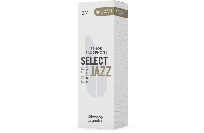 Ancie pentru Saxofon Tenor Daddario Woodwinds Organic Select Jazz Filed Tenor Saxophone 2 Medium 