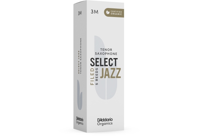 Ancie pentru Saxofon Tenor Daddario Woodwinds Organic Select Jazz Filed Tenor Saxophone 3 Medium 