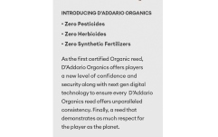 Ancie pentru Saxofon Tenor Daddario Woodwinds Organic Select Jazz Unfiled Tenor Saxophone 4 Medium 