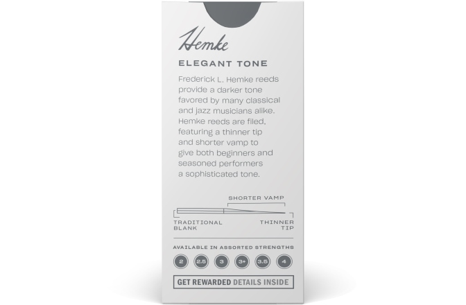 Ancie Saxofon Alto Daddario Woodwinds Frederick L. Hemke Alto Saxophone 3.5 