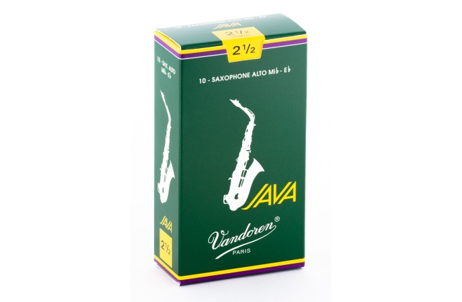 Ancie Saxofon Alto Vandoren Java Green Alto Sax 2.5