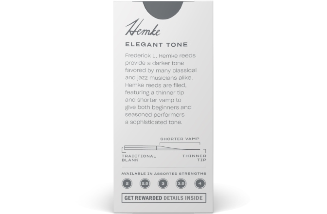 Ancie Saxofon Sopran Daddario Woodwinds Frederick L. Hemke Soprano Saxophone 2.5