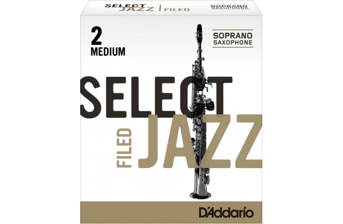 Ancie Jazz pentru saxofon sopran Daddario Woodwinds Soprano Sax Select Jazz 2M