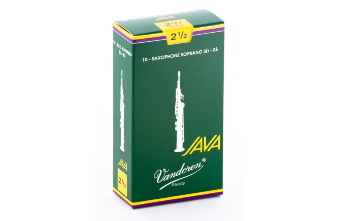 Ancie Saxofon Sopran Vandoren Java Green Soprano Sax 2.5