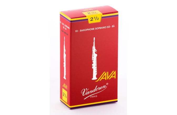 Ancie Saxofon Sopran Vandoren Java Red Cut Soprano Sax 2.5