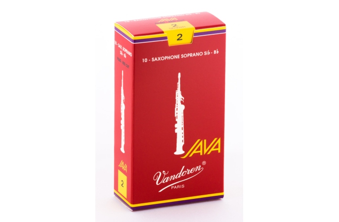 Ancie Saxofon Sopran Vandoren Java Red Cut Soprano Sax 2