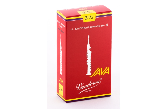 Ancie Saxofon Sopran Vandoren Java Red Cut Soprano Sax 3.5