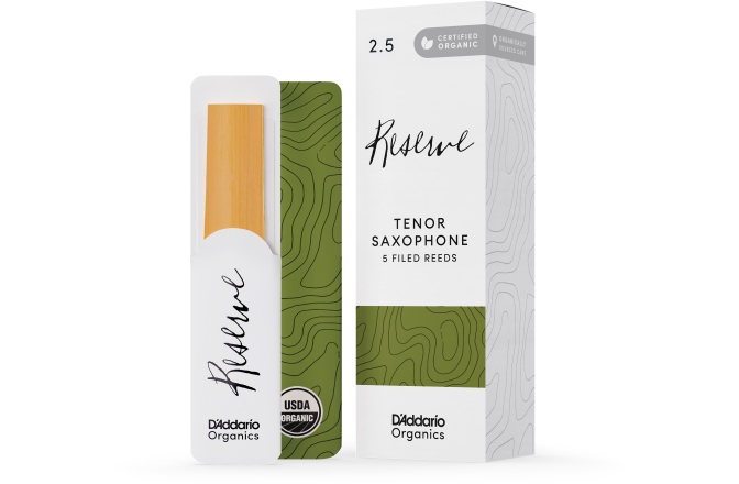 Ancie Saxofon Tenor Daddario Woodwinds Organic Reserve Tenor Saxophone 2.5 