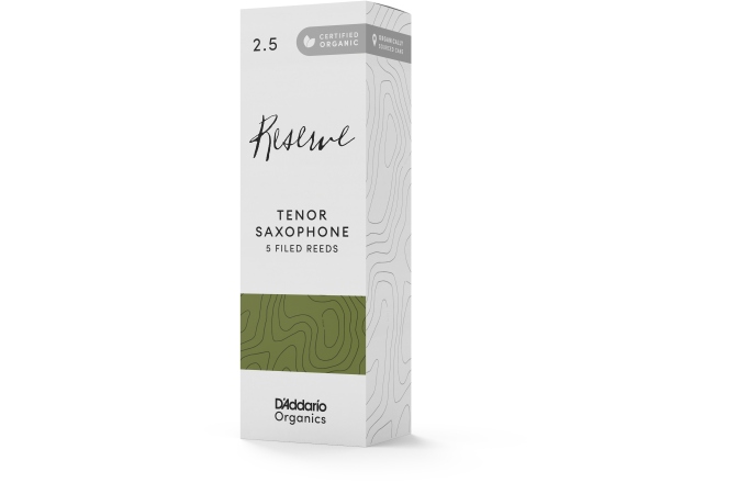 Ancie Saxofon Tenor Daddario Woodwinds Organic Reserve Tenor Saxophone 2.5 