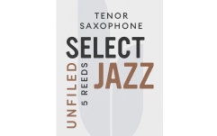 Ancie Saxofon Tenor  Daddario Woodwinds Organic Select Jazz Unfiled Tenor Saxophone 2 Soft 