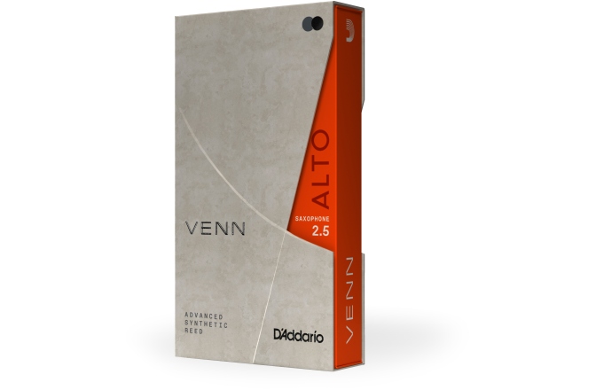 Ancie Sintetică Saxofon Alto Daddario Woodwinds VENN Alto Saxophone 2.5