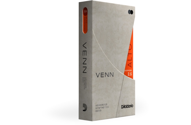 Ancie Sintetică Saxofon Alto Daddario Woodwinds VENN Alto Saxophone 2.5
