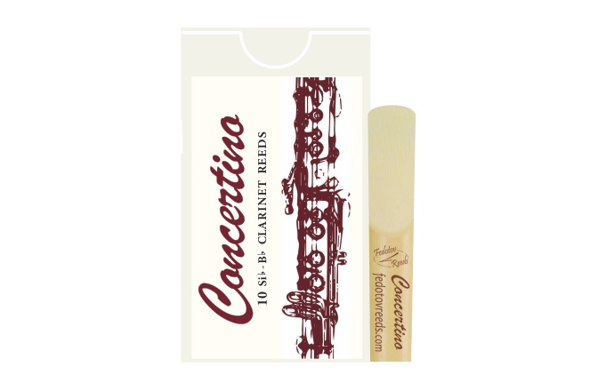 Ancii clarinet  Fedotov Reeds Concertino for Bb Clarinet Boehm 3+ Pack 10pcs