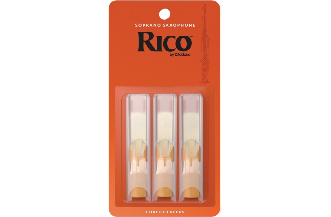 Ancii pentru Saxofon Sopran Daddario Woodwinds Soprano Sax 1.5 3-pack