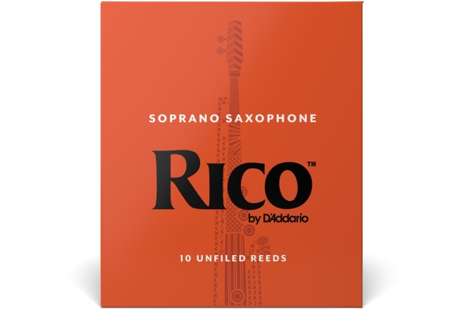 Ancii Saxofon Sopran Daddario Woodwinds Rico Soprano Sax 2.5 