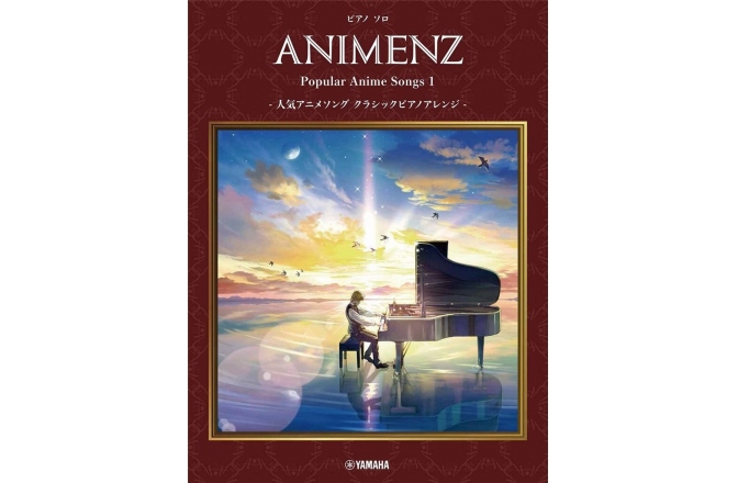 Aranjamente pentru Pian de Animenz Volumul 1 No brand Animenz Popular Anime Songs 1