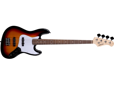 Louisiana 4 Bass Sunburst Rosewood/White