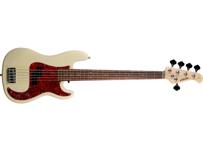 Session Bass 5 Bone White Rosewood/T-shell