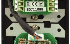 Atenuator de volum cu selector de sursă Omnitronic PA Vol Contr/Prog Select 5W mono bk