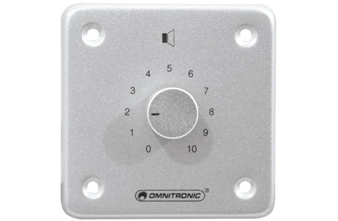 Atenuator de volum Omnitronic PA Volume Controller 10 W mono sil