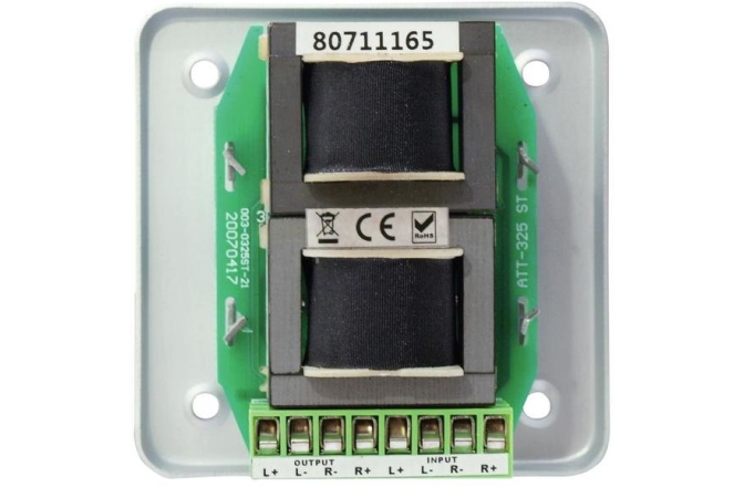 Atenuator de volum, stereo Omnitronic PA Volume Controller 10W stereo sil