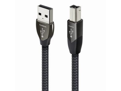 Carbon 0.75m USB A-B 