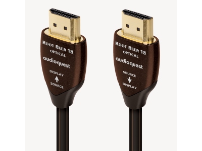 Root Beer Active Optical Cable 15m HDMI 4K 