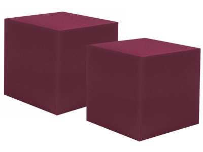 12″ CornerFill Cubes Burgundy