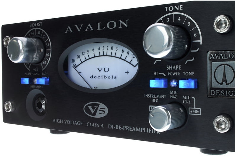Avalon V5 Black Preamp de studio SoundCreation