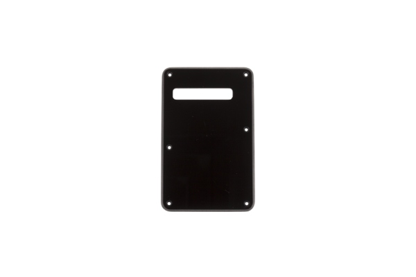 Backplate Stratocaster Black 1-Ply