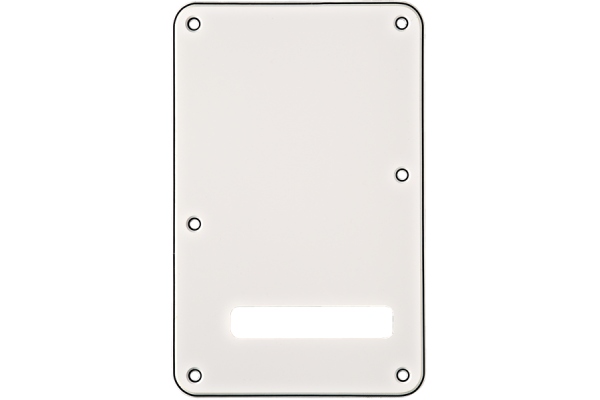 Backplate Stratocaster White (W/B/W) 3-Ply