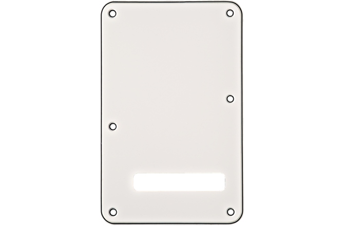 Backplate  Fender Backplate Stratocaster White (W/B/W) 3-Ply