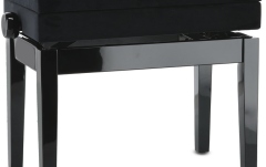 Banchetă de pian Gewa Deluxe Compartment - Black High Gloss