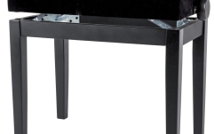 Banchetă de pian Gewa Deluxe Compartment - Black High Gloss