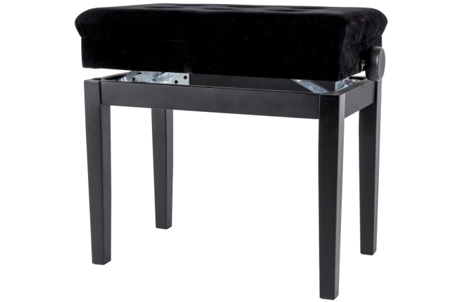 Banchetă de pian Gewa Deluxe Compartment - Black High Gloss