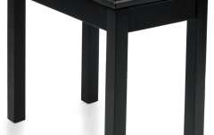 Banchetă pian Gator Frameworks Deluxe Wooden Piano Bench Black