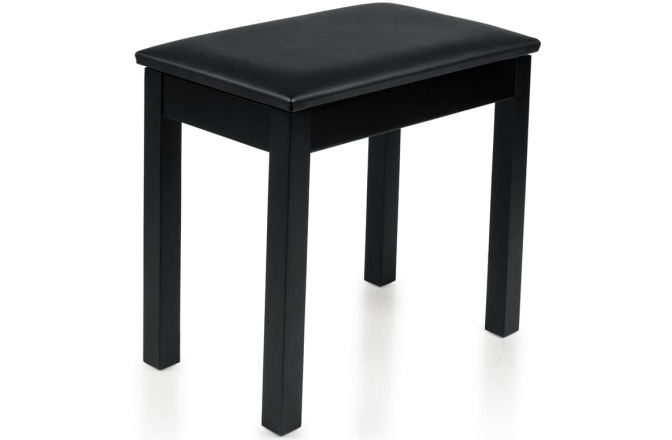 Banchetă pian Gator Frameworks Deluxe Wooden Piano Bench Black