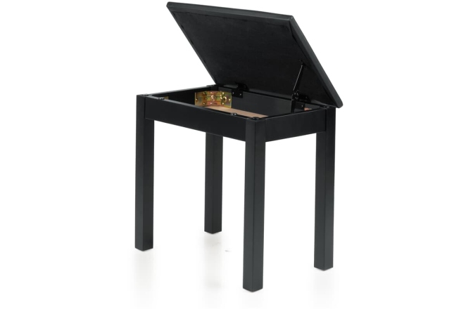 Banchetă pian Gator Frameworks Deluxe Wooden Piano Bench Black