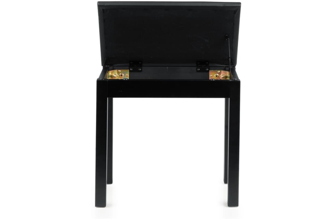Banchetă pian Gator Frameworks Deluxe Wooden Piano Bench Black
