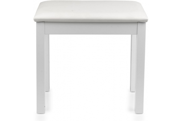 Wooden Piano Bench White