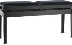 Banchetă pian Gewa Deluxe Double Black Matt