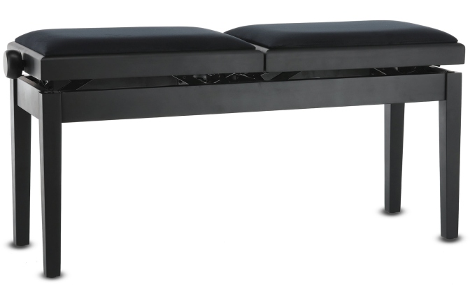 Banchetă pian Gewa Deluxe Double Black Matt