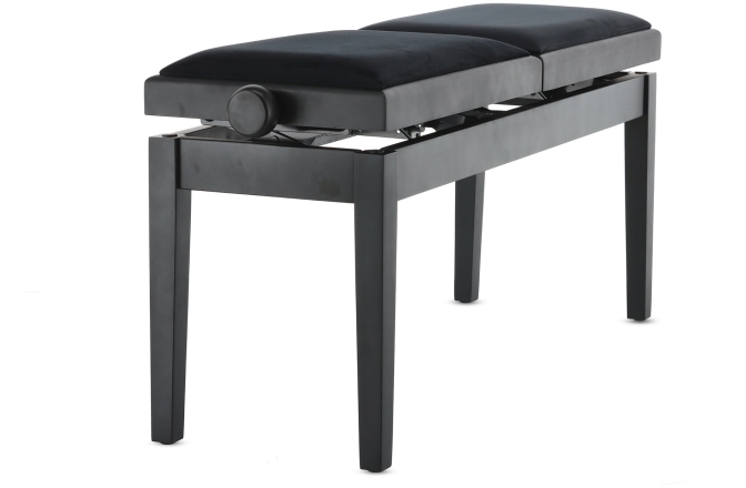 Banchetă pian Gewa Deluxe Double Black Matt